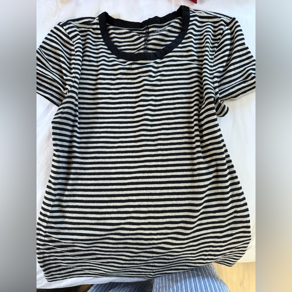 J.Crew Stretch linen top